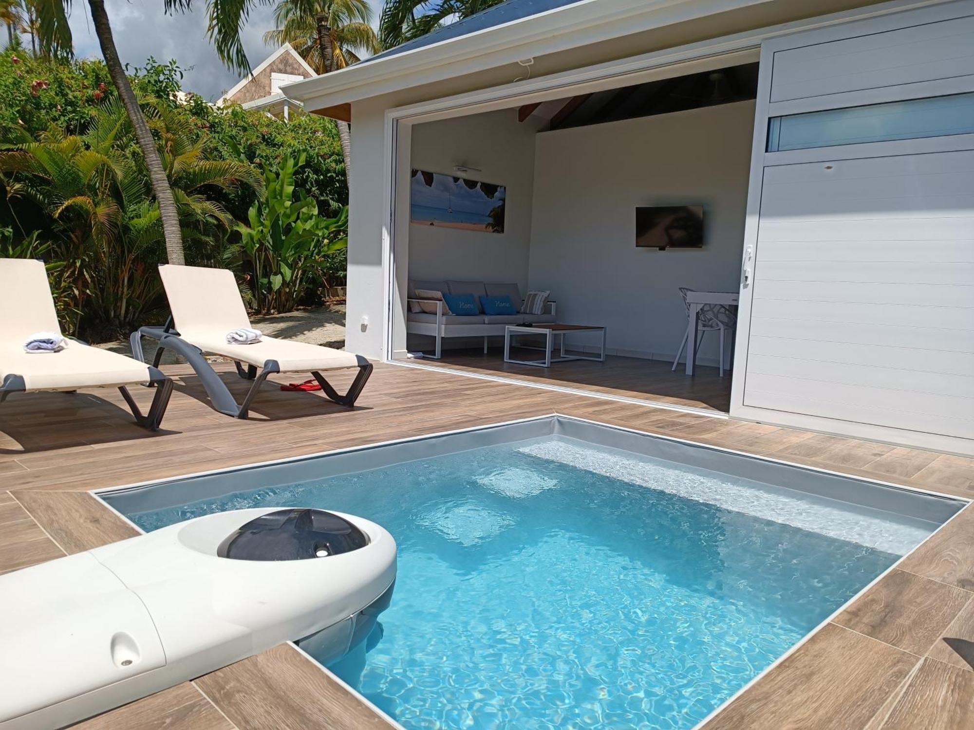 Soley Bungalows Nonis 2 Pers Adult Only Sainte-Anne  Bagian luar foto