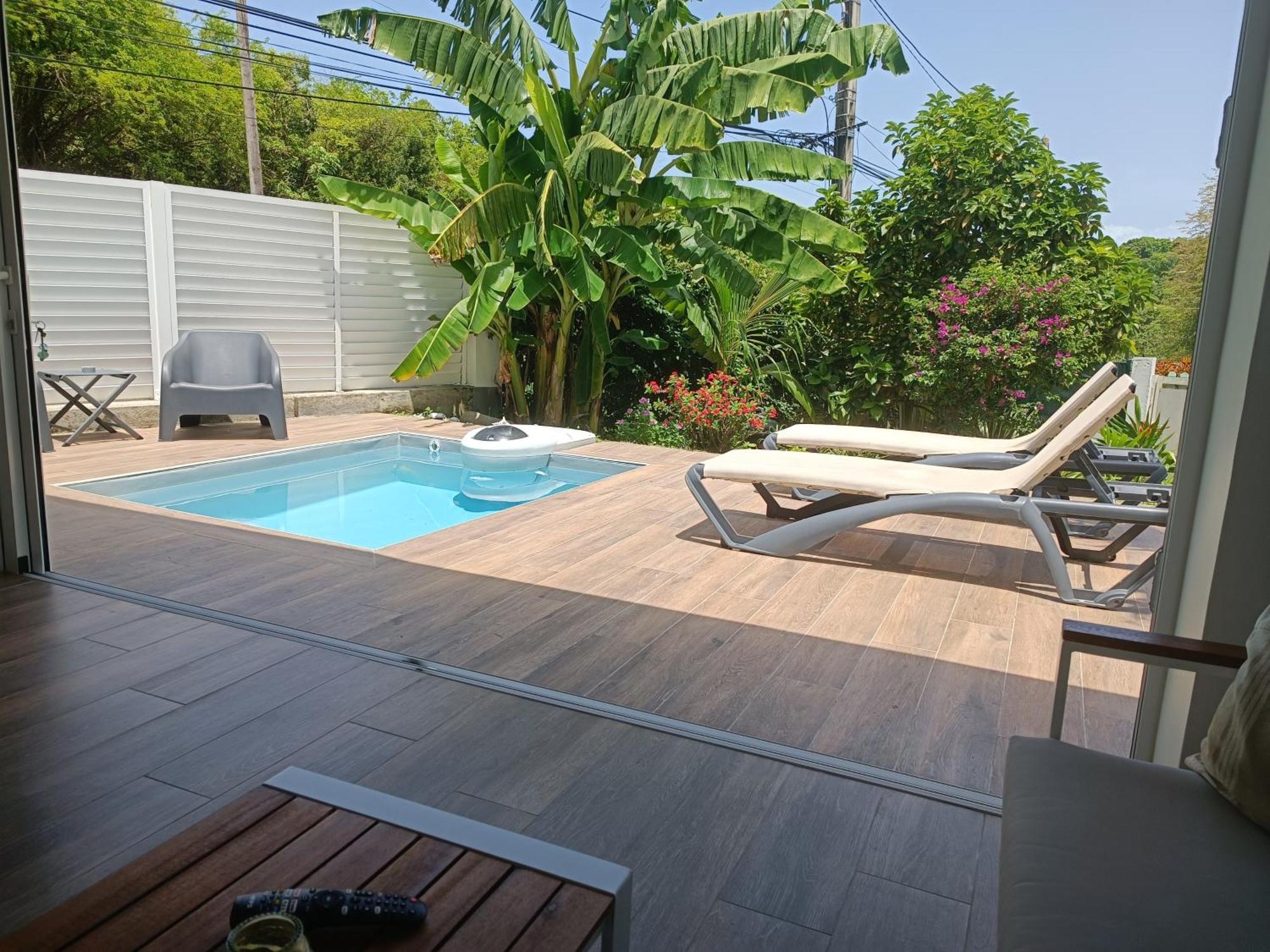 Soley Bungalows Nonis 2 Pers Adult Only Sainte-Anne  Bagian luar foto