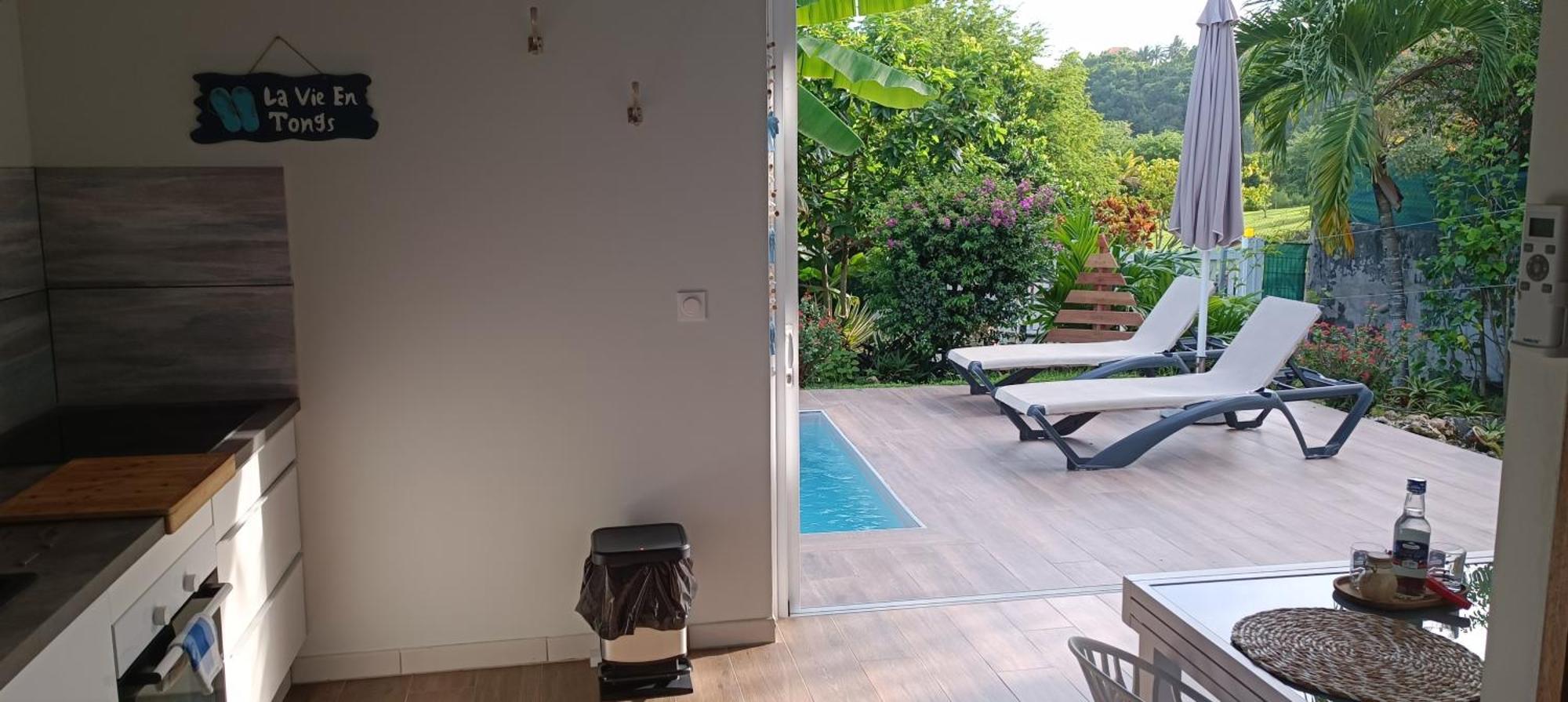 Soley Bungalows Nonis 2 Pers Adult Only Sainte-Anne  Bagian luar foto