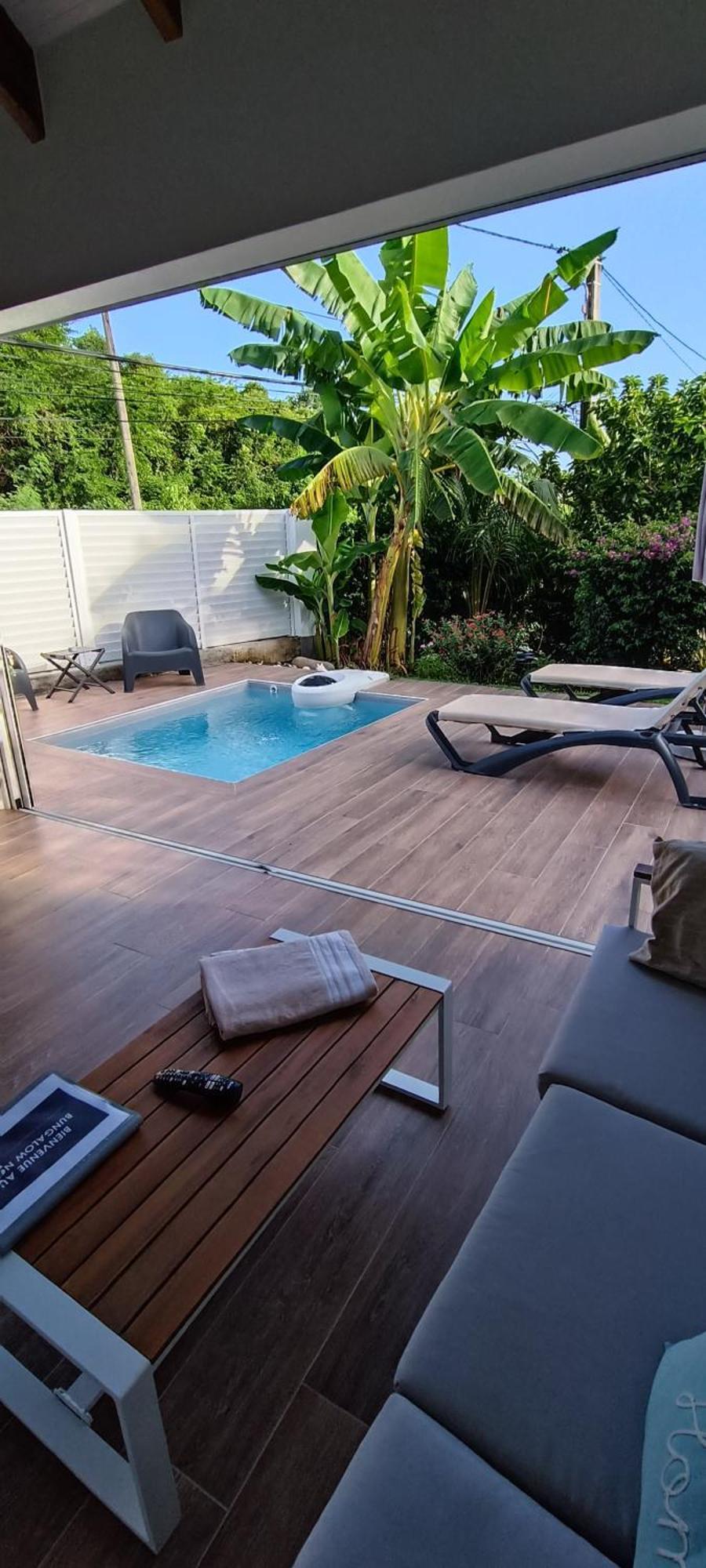 Soley Bungalows Nonis 2 Pers Adult Only Sainte-Anne  Bagian luar foto